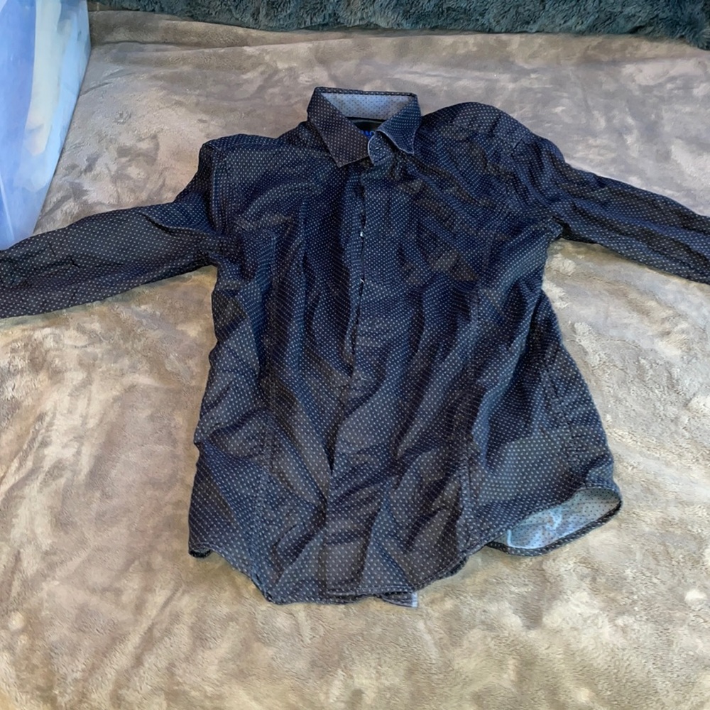 Mizumi Collection Black Button Down Large